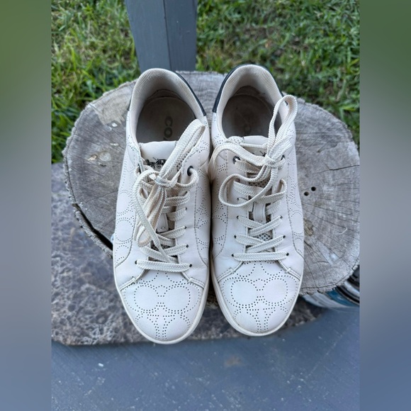 COACH Clip Low Top Sneaker Size 8 B - Picture 7 of 12